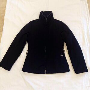 Vintage Moncler‎ Black Jacket, Goose Down lined, Full Zip, Woman's  size 1